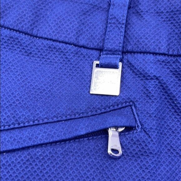 L-RL Lauren Active Twill Navy Capri Pants - Picture 8 of 16